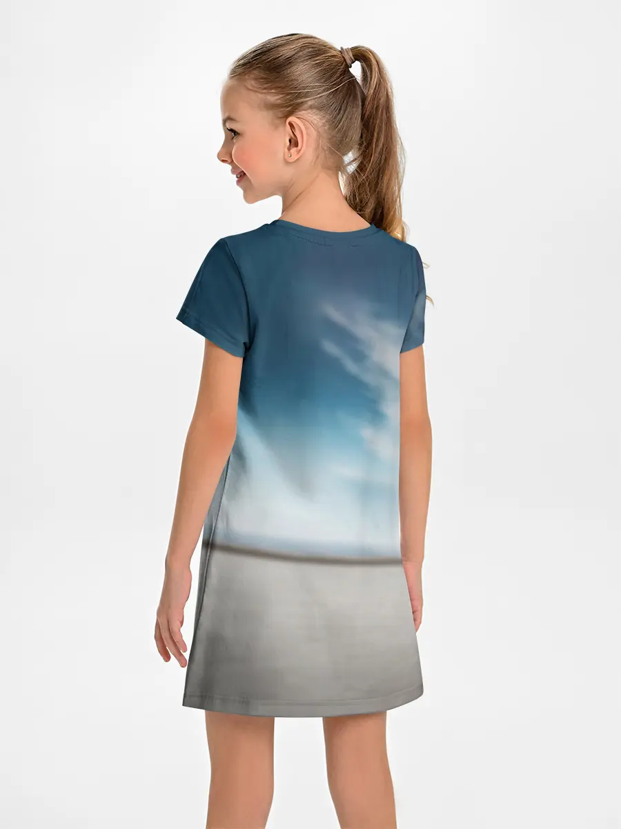 Детское платье / Tesla Model 3