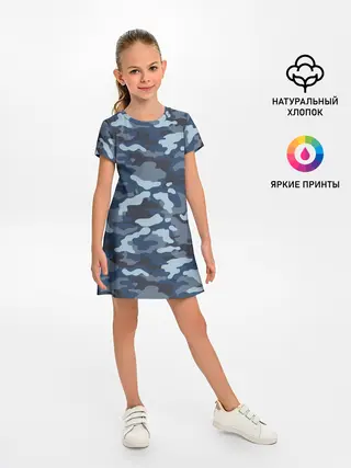 Детское платье / Камуфляж МВД