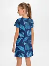 Детское платье / Листья. Ночные тропики