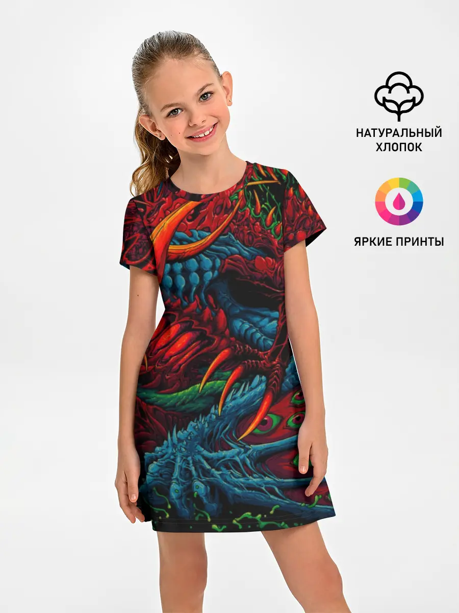 Детское платье / CS GO:HYPER BEAST