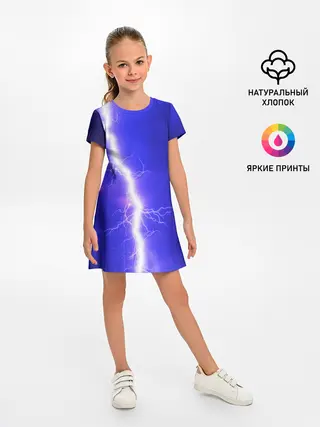 Детское платье / NEON ELECTRIX