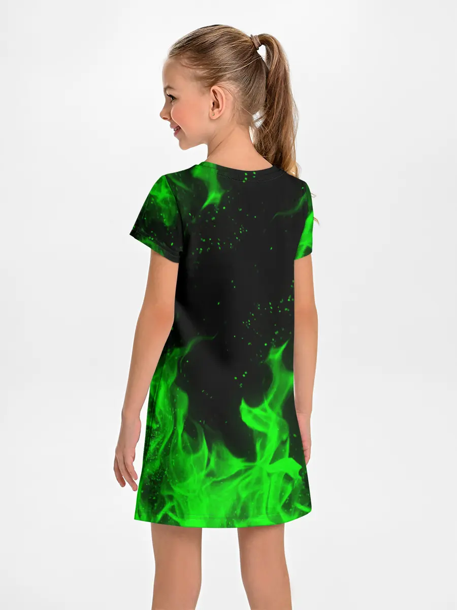 Детское платье / ЗЕЛЁНЫЙ ОГОНЬ | GREEN FIRE