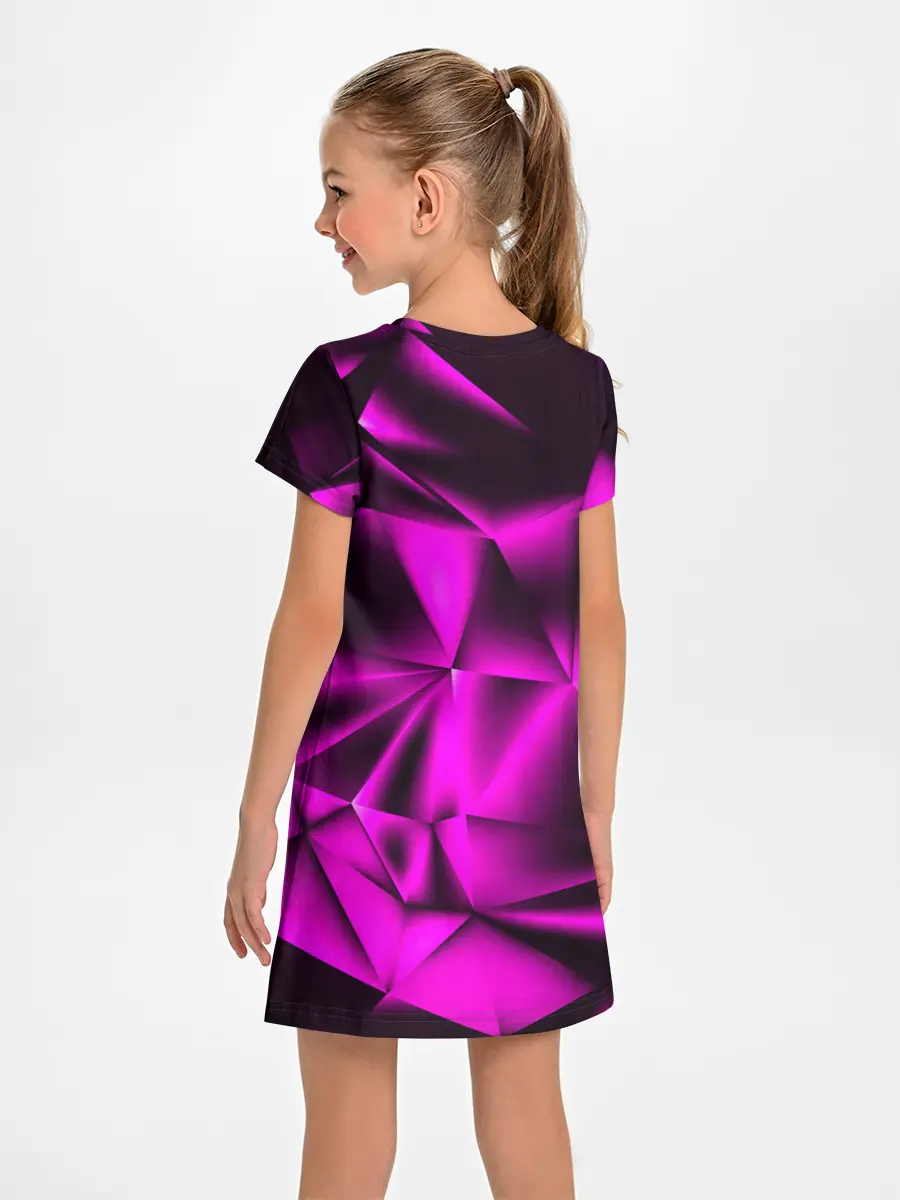 Детское платье / НЕОНОВАЯ ТЕКСТУРА