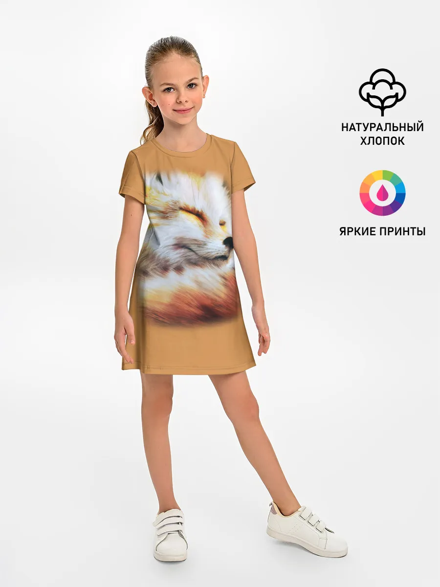 Детское платье / Лисичка