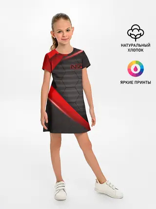 Детское платье / MASS EFFECT N7 | МАСС ЭФФЕКТ Н7