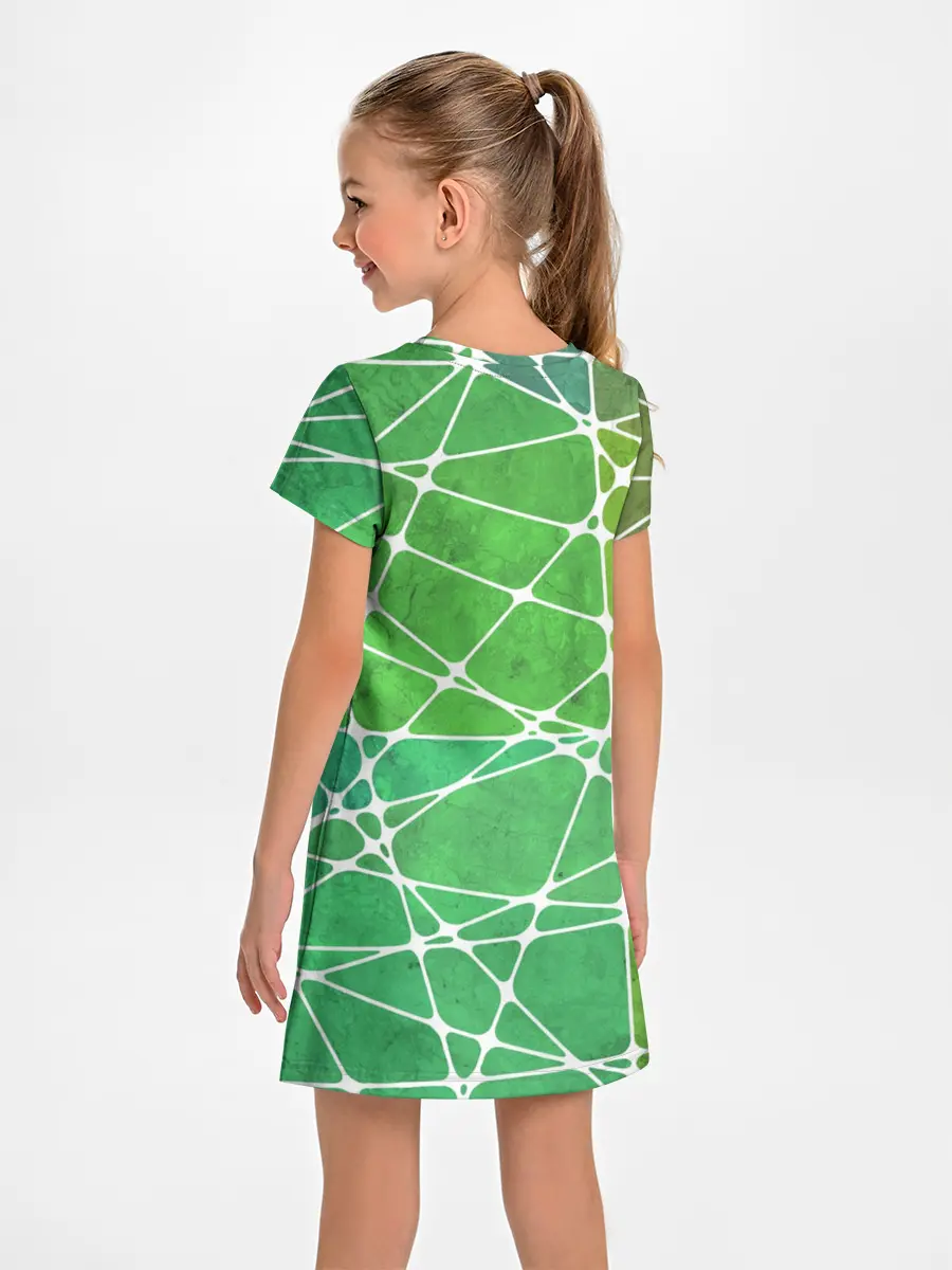 Детское платье / Абстракция камень