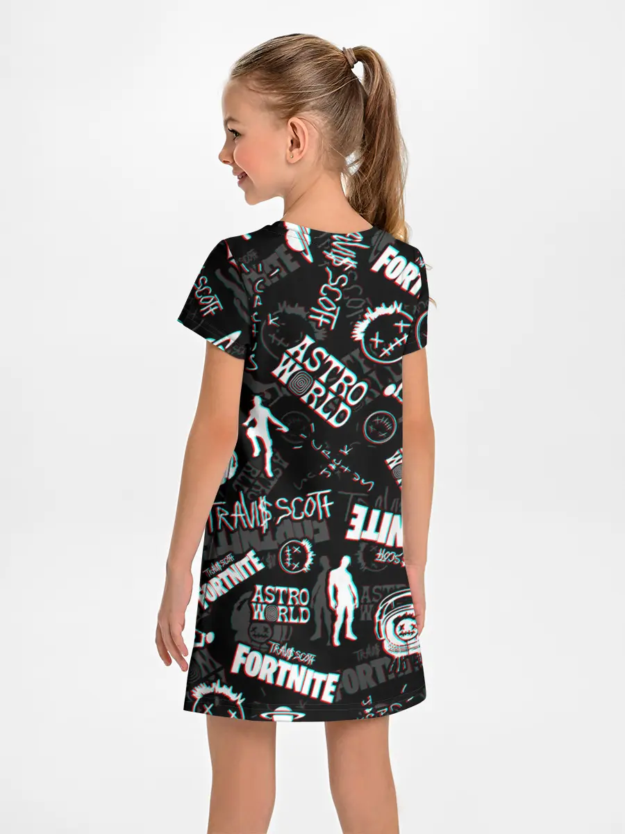 Детское платье / TRAVIS SCOTT+FORTNITE