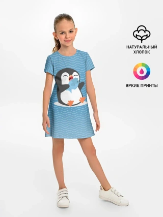 Детское платье / Пингвин