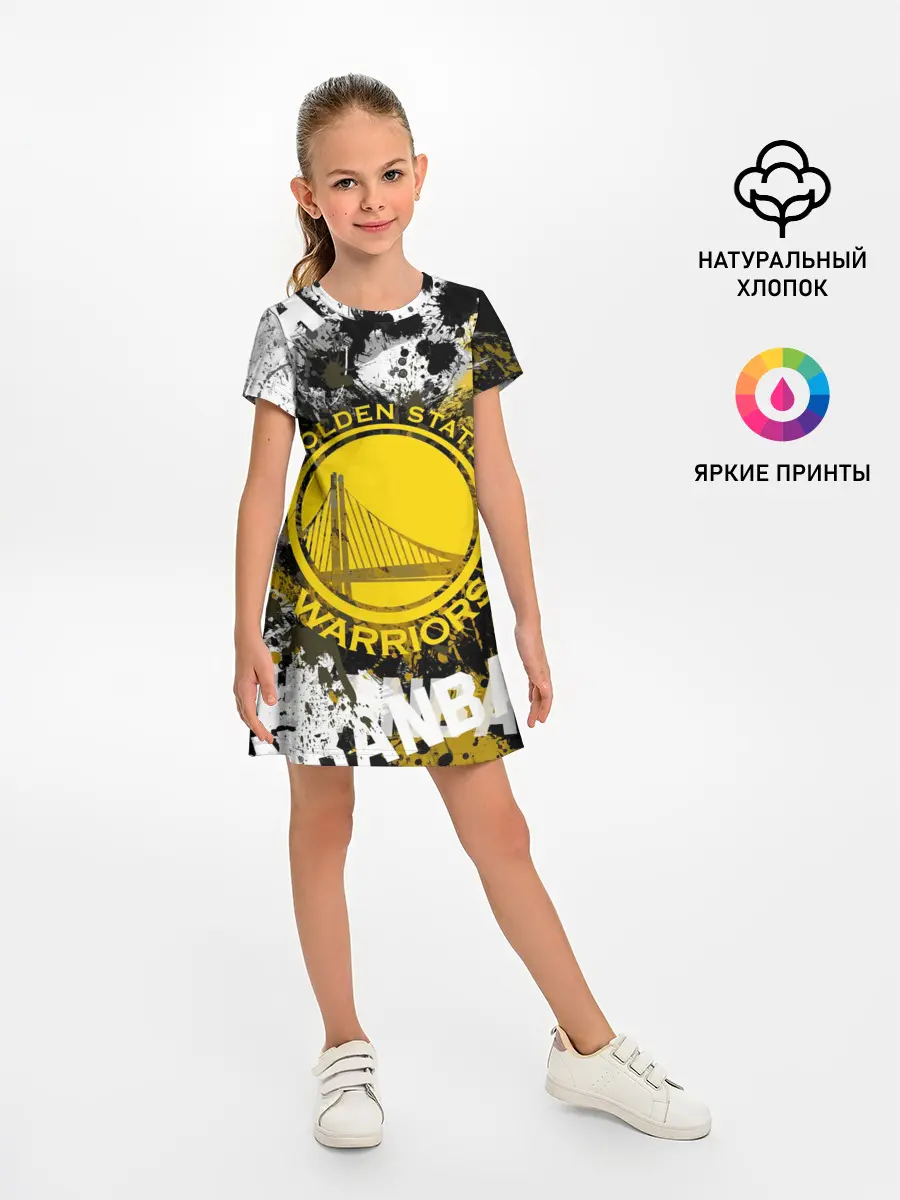 Детское платье / Голден Стэйт Уорриорз