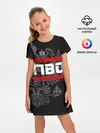 Детское платье / ПВО белый герб РФ