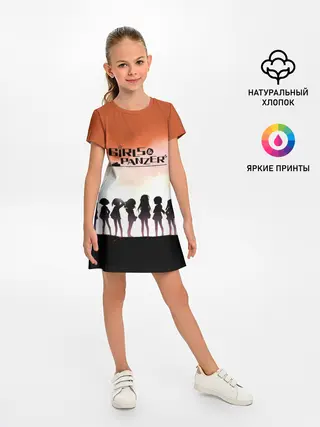 Детское платье / Girls und Panzer | Poster