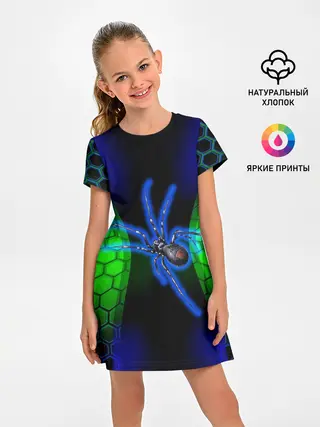 Детское платье / Паук на ночной охоте