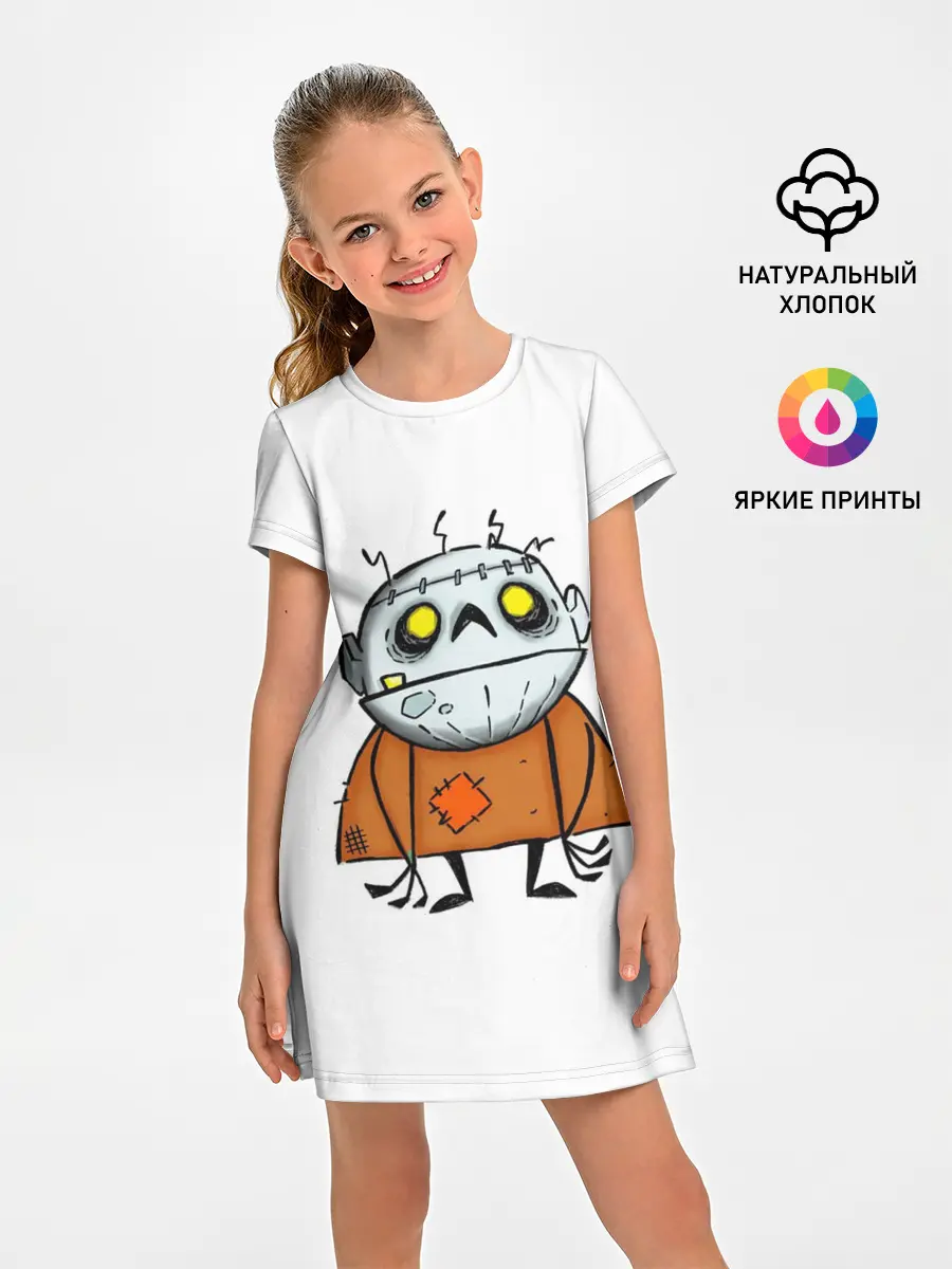 Детское платье / чудиже франкенштейн