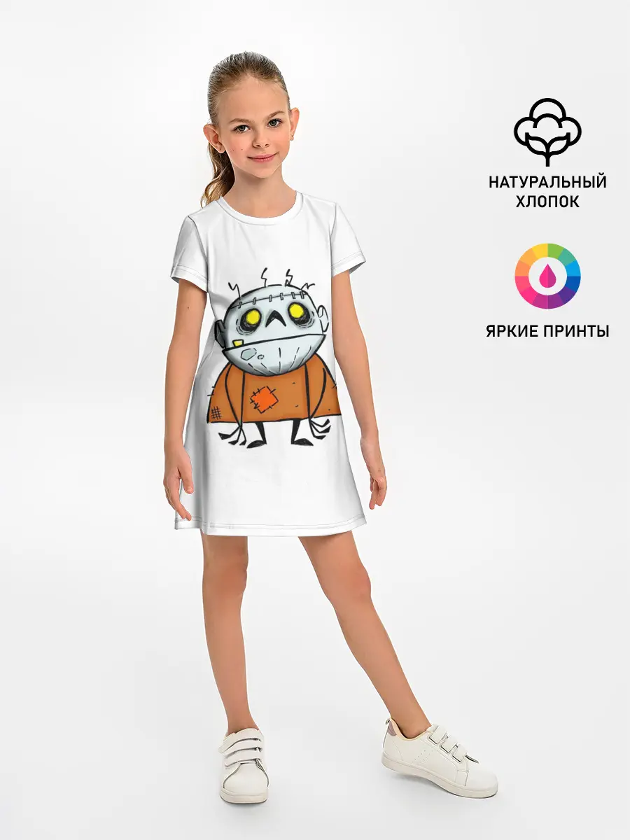 Детское платье / чудиже франкенштейн