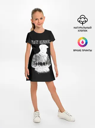 Детское платье / Острые козырьки