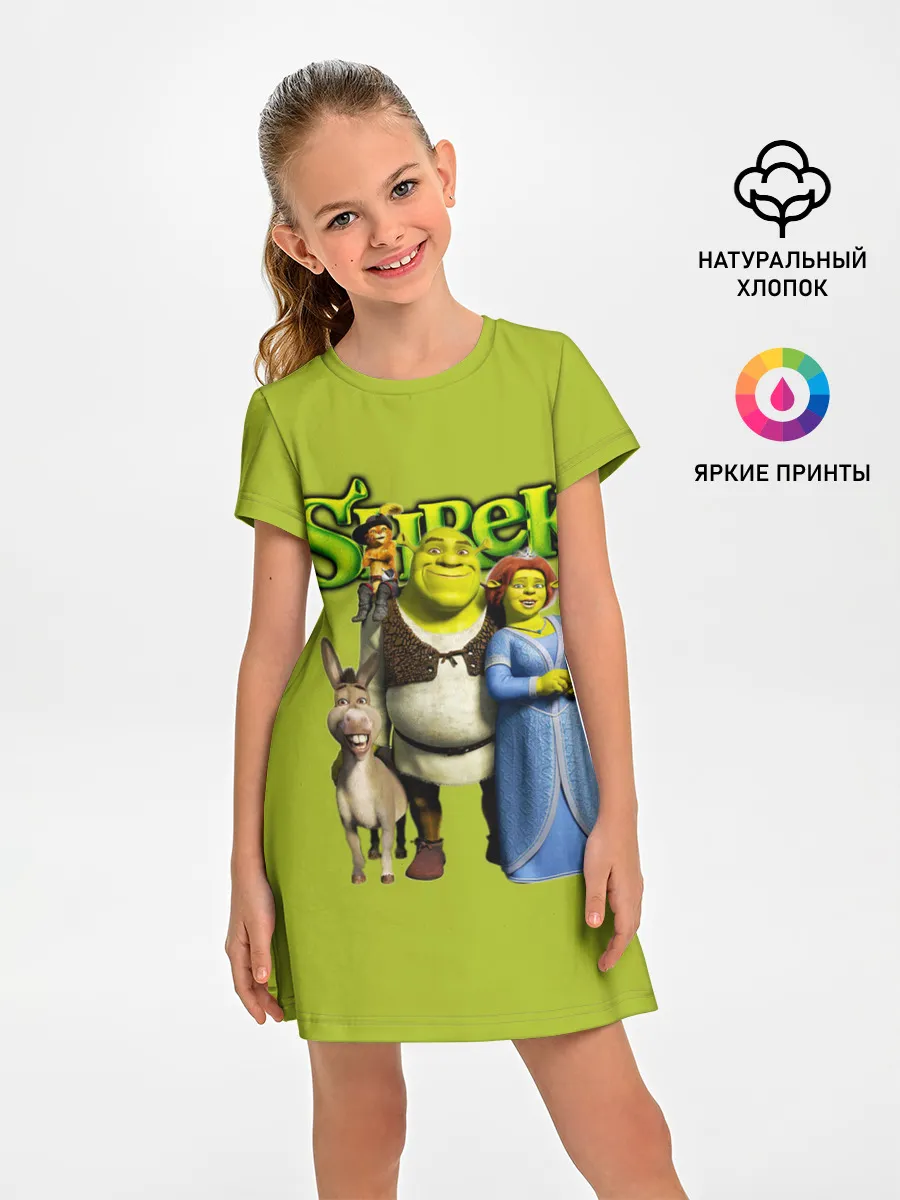 Детское платье / Шрек/Shrek