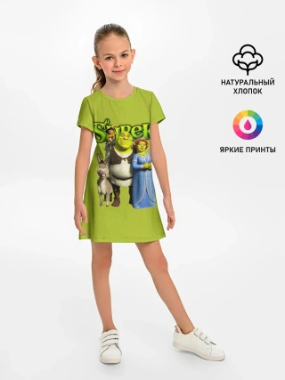 Детское платье / Шрек/Shrek