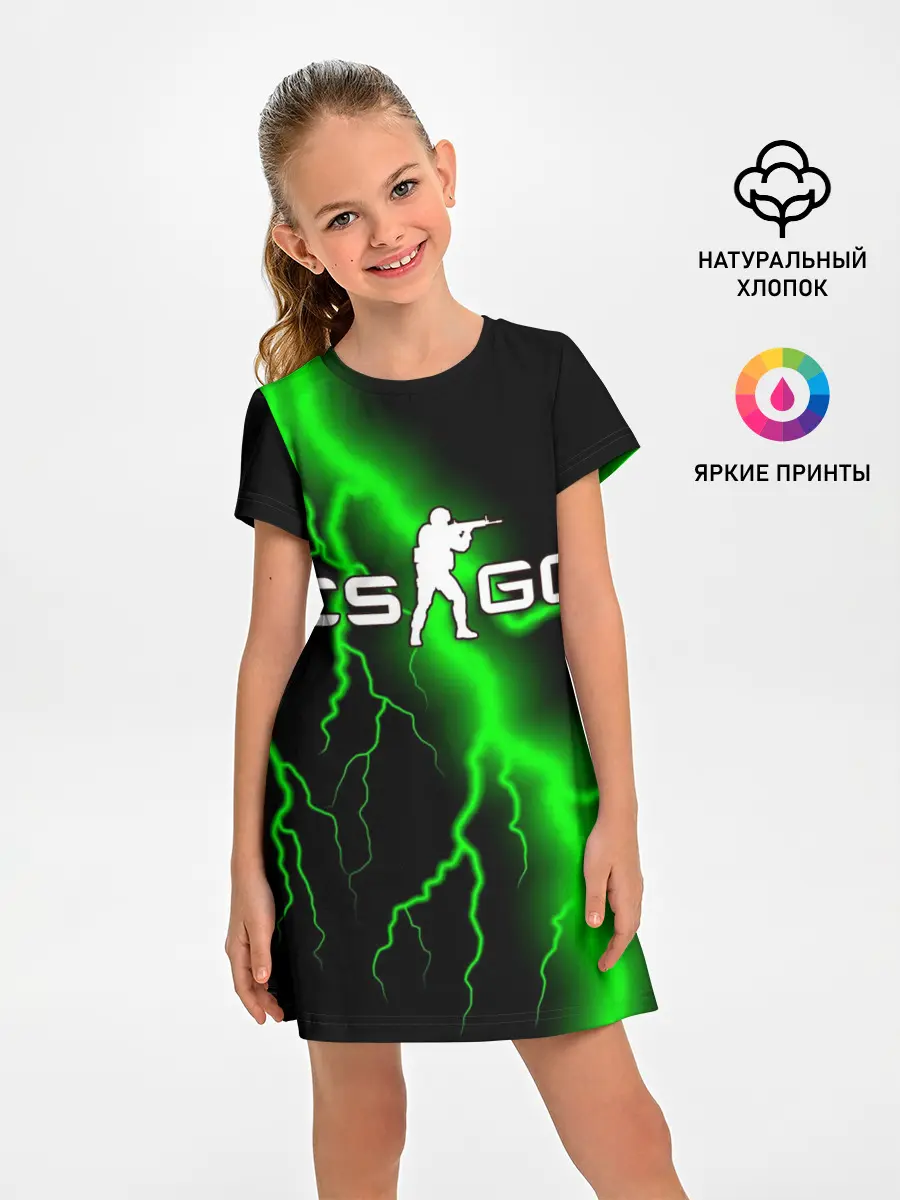 Детское платье / COUNTER STRIKE