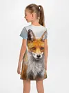 Детское платье / рыжая лисица