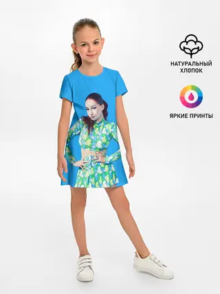 Детское платье / Bhad babie blue