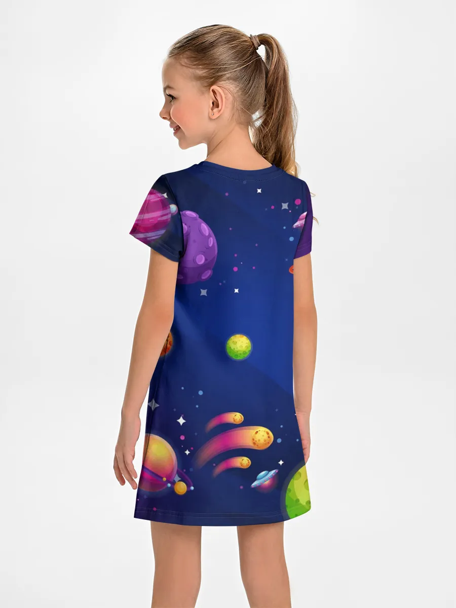 Детское платье / ПОЕХАЛИ АМОНГ АС | AMONG US