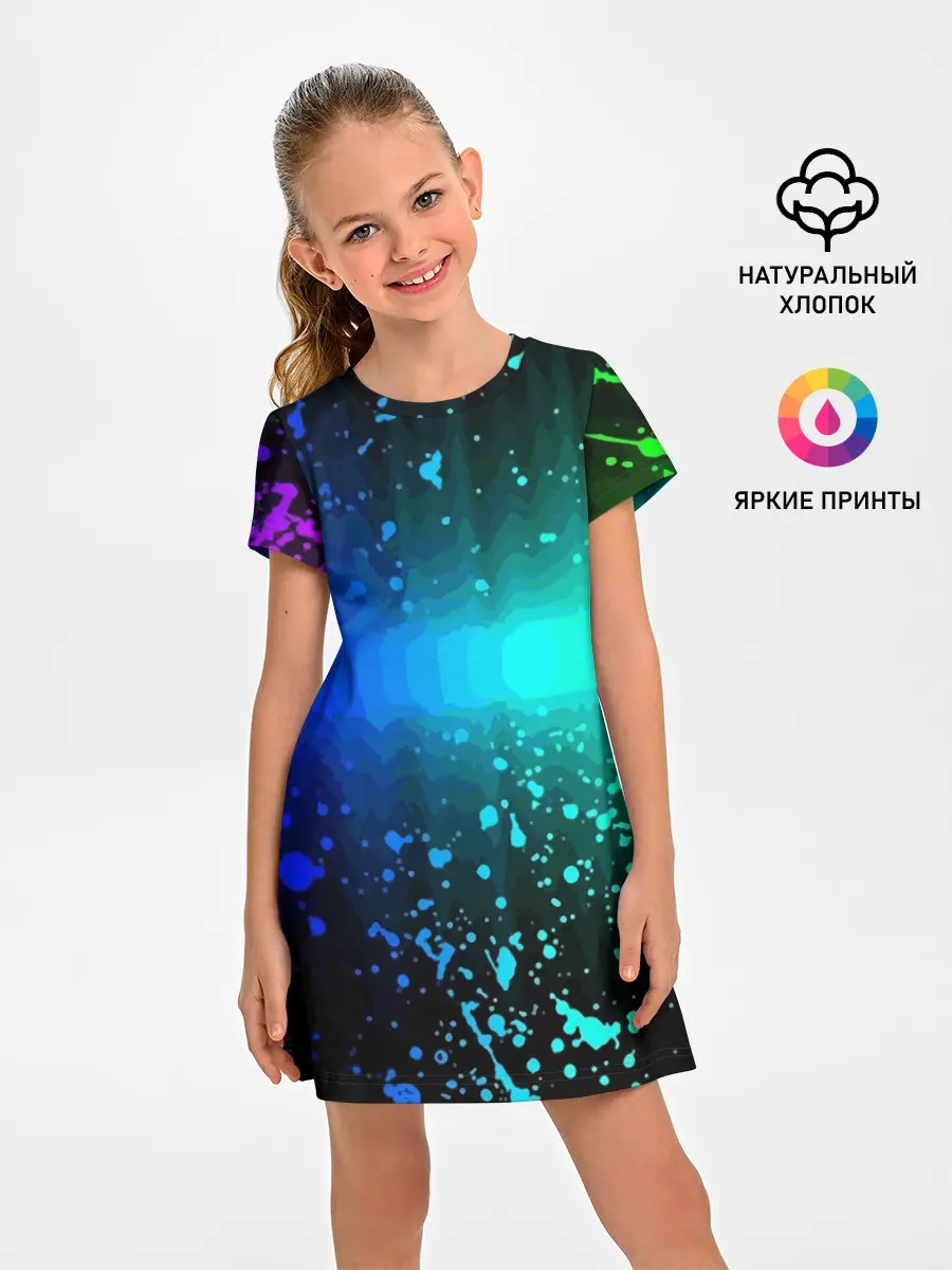Детское платье / Neon