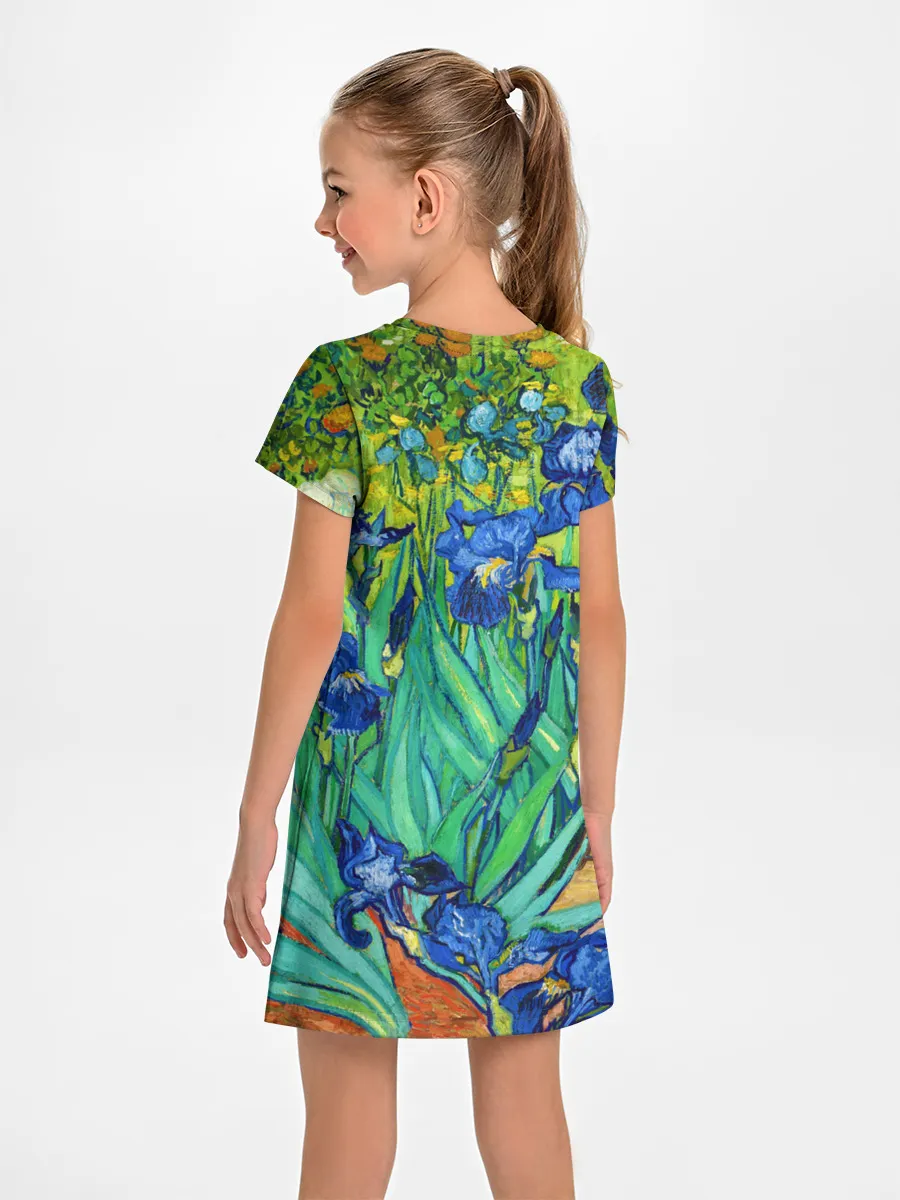 Детское платье / Ирисы Ван Гога