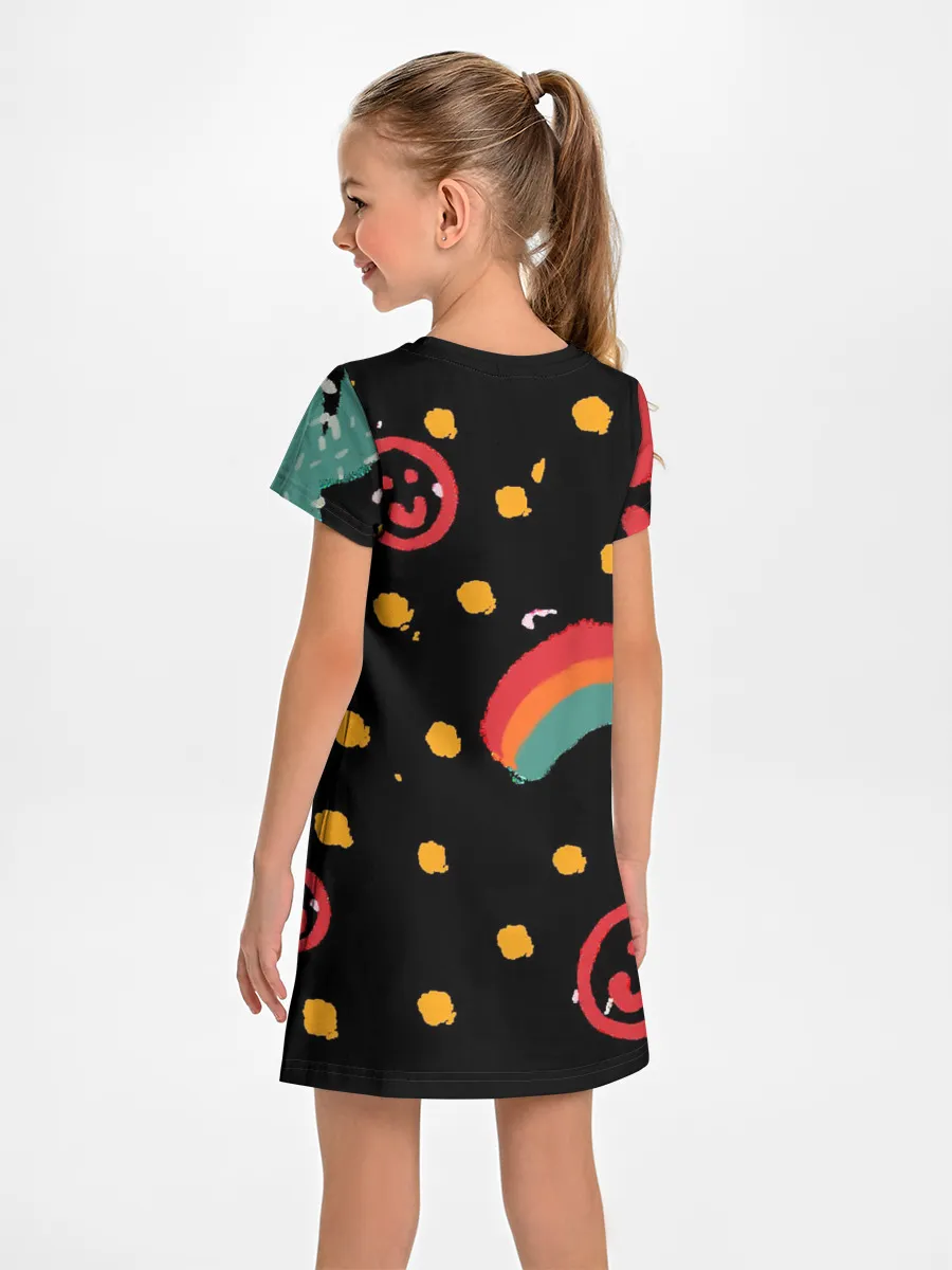 Детское платье / красочное детство