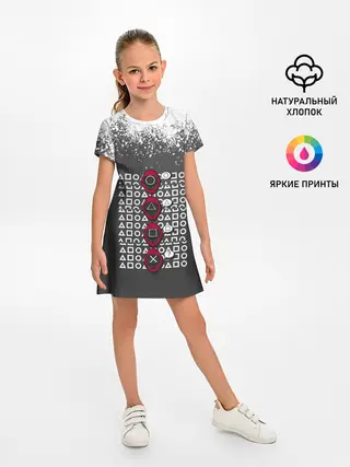 Детское платье / КТО КРЕСТ | ИГРА В КАЛЬМАРА