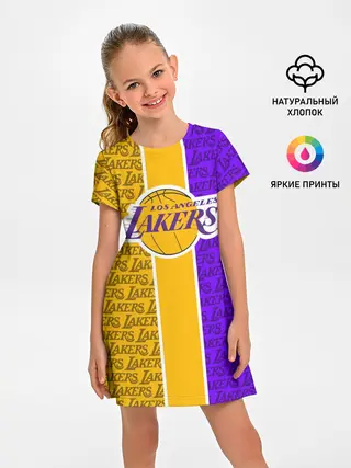 Детское платье / LA LAKERS