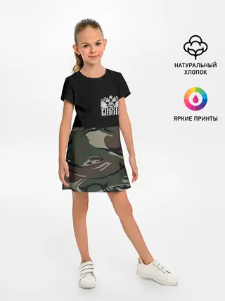 Детское платье / Russia камуфляж