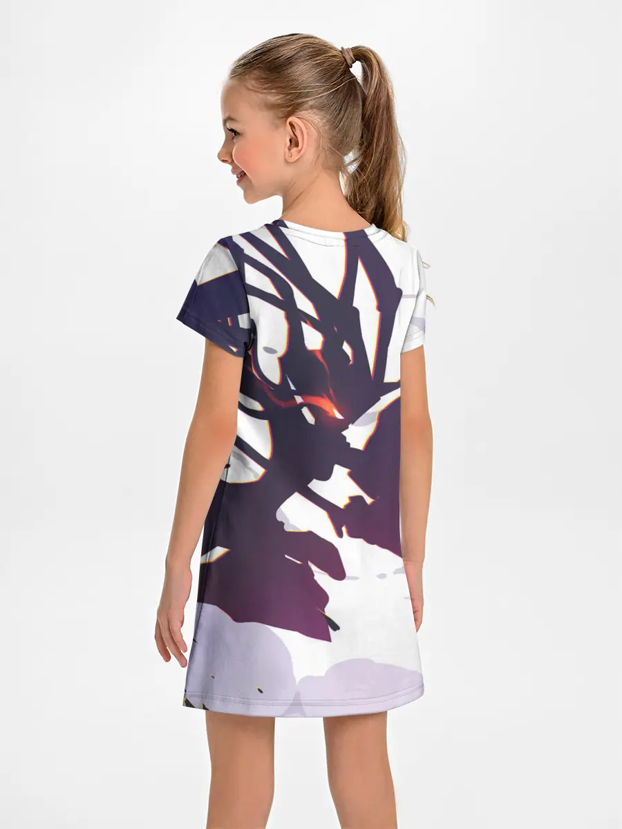 Детское платье / милый во франксе абстракция