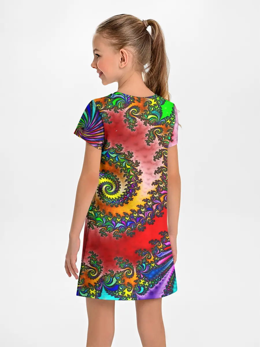 Детское платье / ФРАКТАЛЬНЫЙ УЗОР