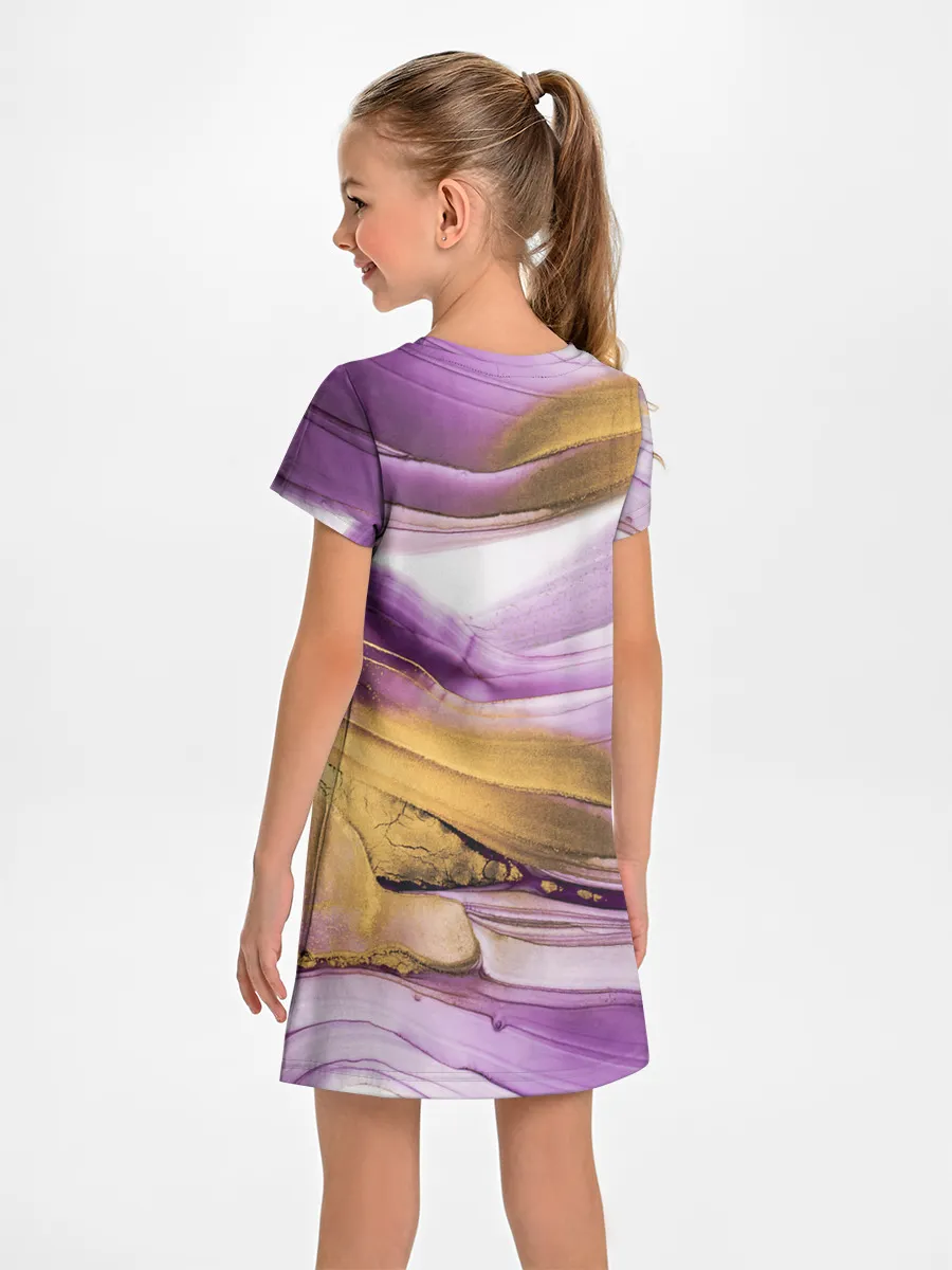 Детское платье / Наслоение красок