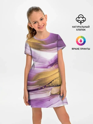 Детское платье / Наслоение красок