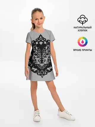 Детское платье / Благородный серый волк