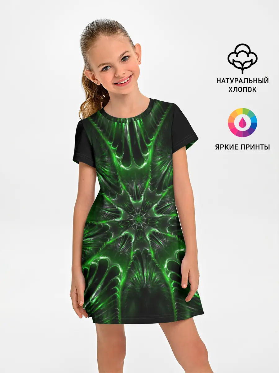 Детское платье / Зелёное Очарование