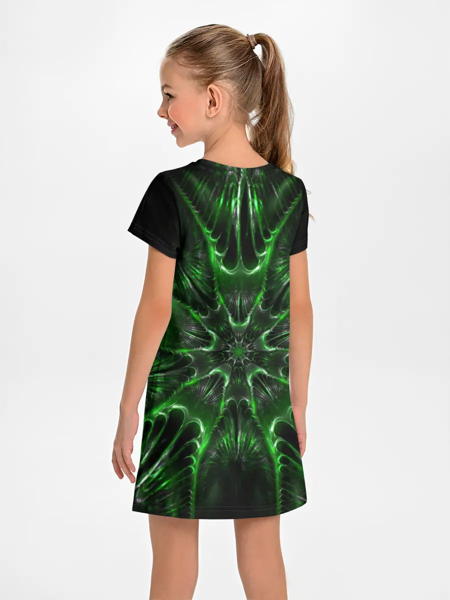 Детское платье / Зелёное Очарование