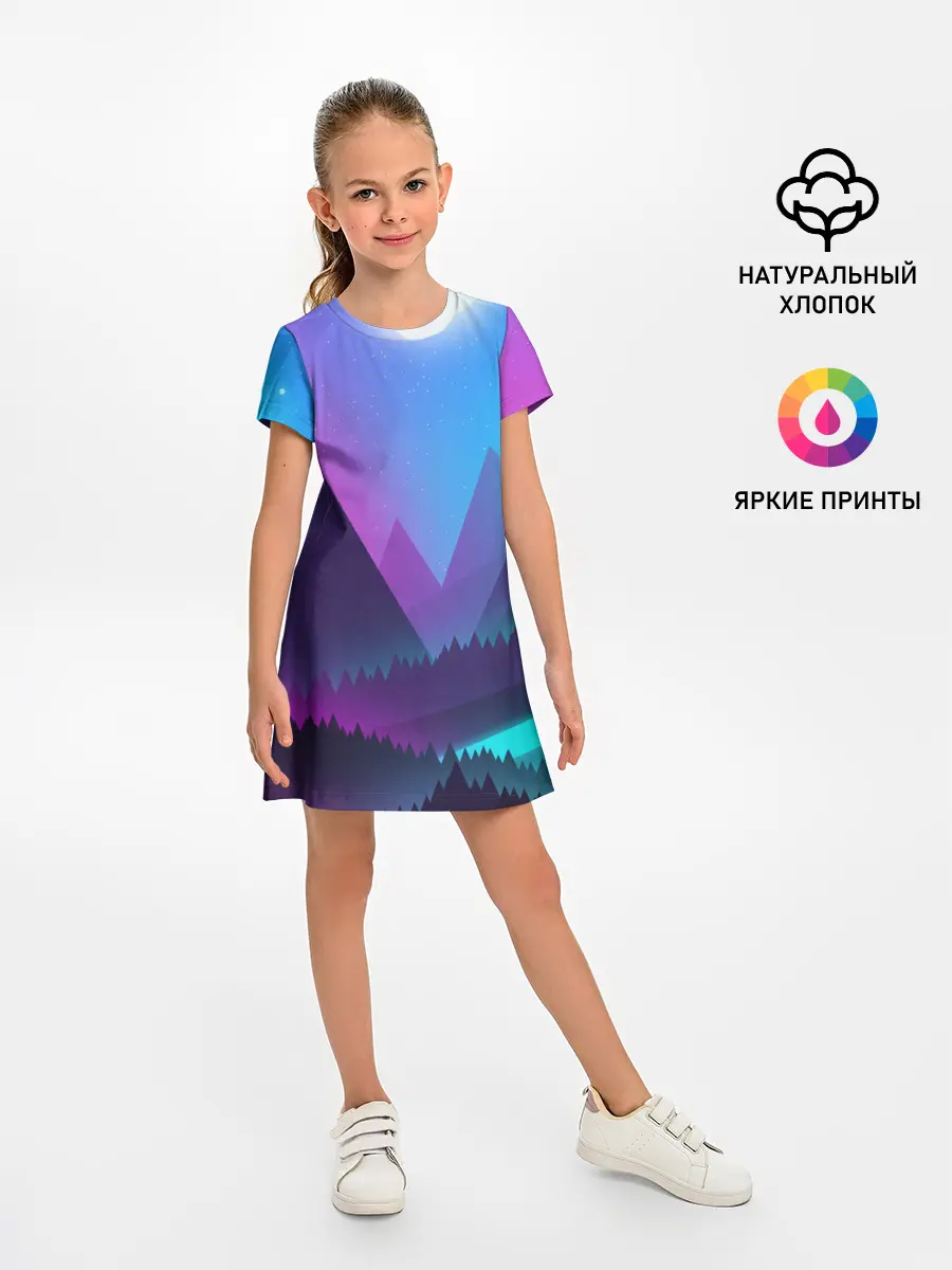 Детское платье / NEON FOREST