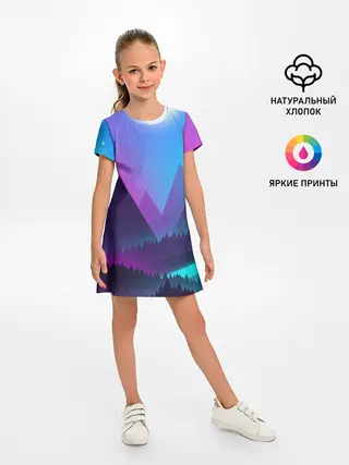Детское платье / NEON FOREST