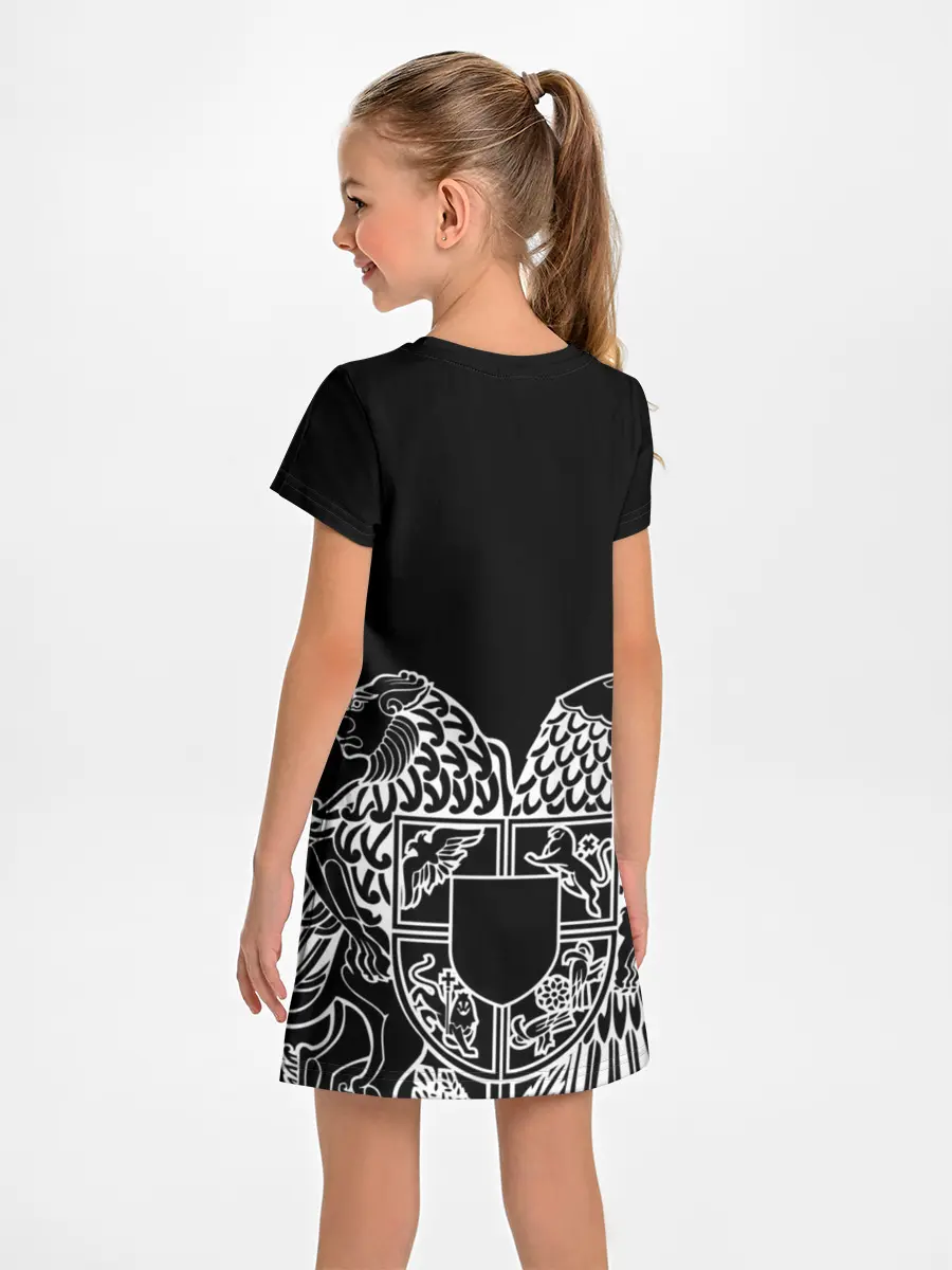 Детское платье / Герб Армении и флаг