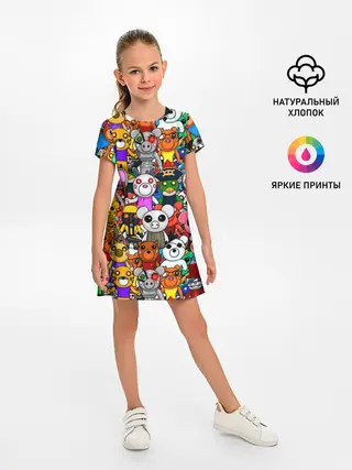 Детское платье / ROBLOX PIGGY