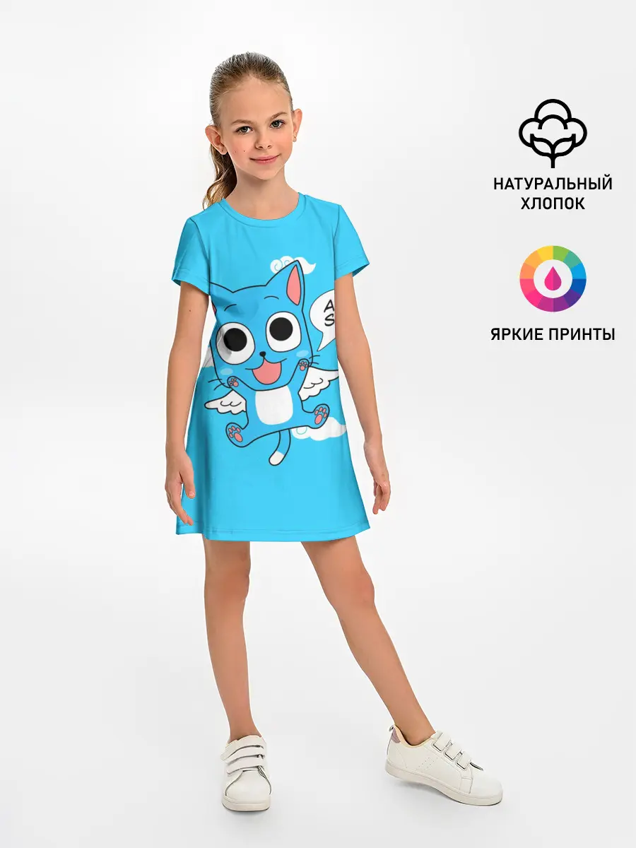 Детское платье / Happy cat