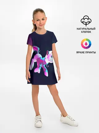 Детское платье / Пони в космосе