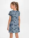 Детское платье / Камуфляж с котиками