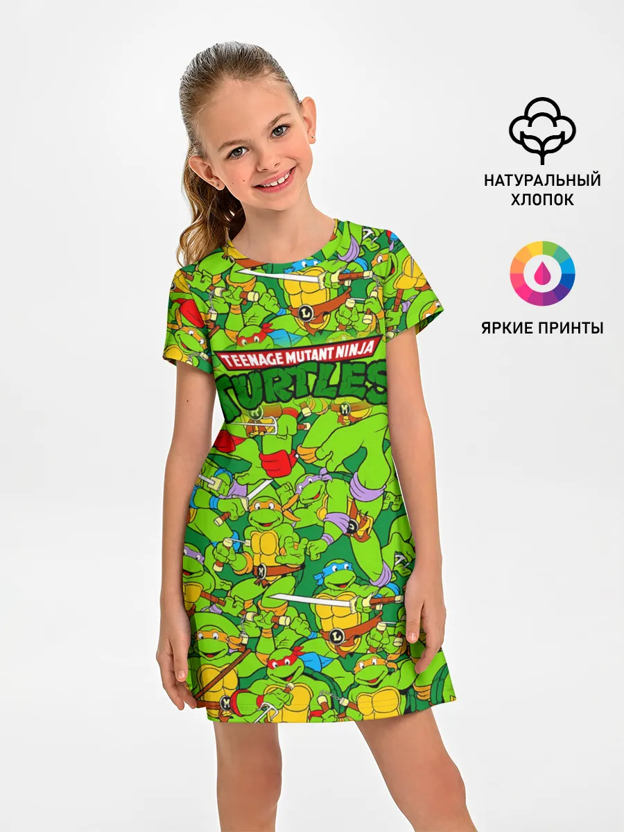 Детское платье / Черепашки - ниндзя