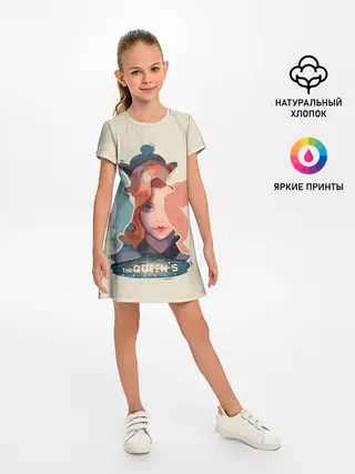 Детское платье / Королева шахматной доски