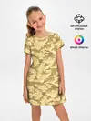 Детское платье / КАМУФЛЯЖНЫЙ СТИЛЬ