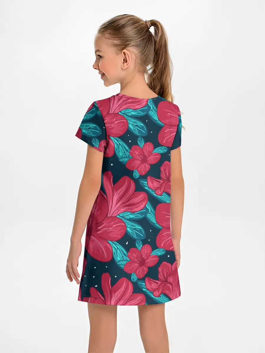 Детское платье / Моника в цветах