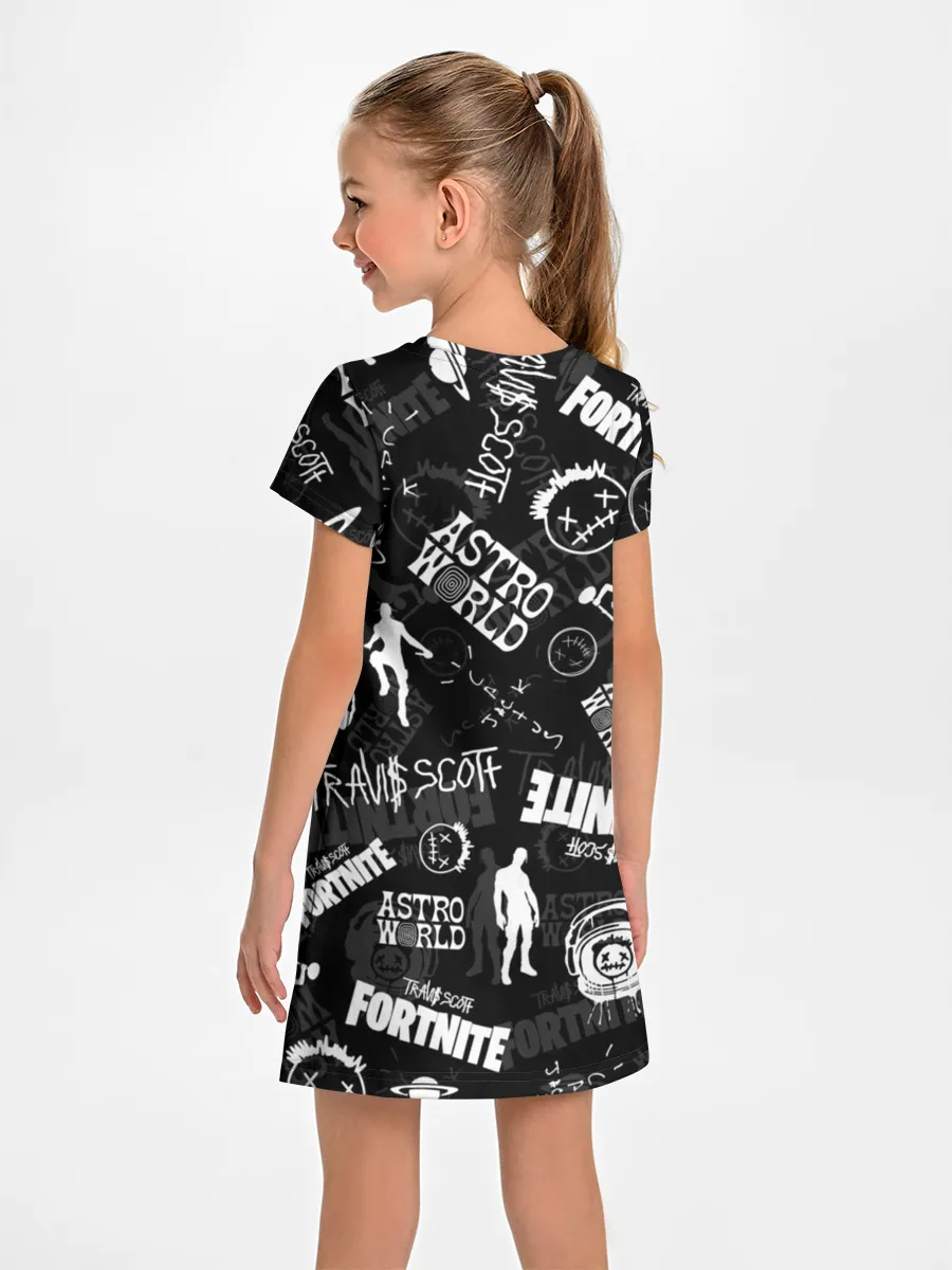 Детское платье / TRAVIS SCOTT+FORTNITE